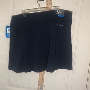 Columbia Jupe Short Skort Active Fit Black Size 1X NWT